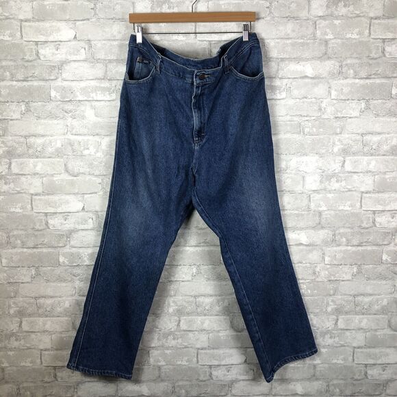 Lee Vintage Straight Leg Jeans Size 40 x 30 Made in USA - Picture 4 of 9